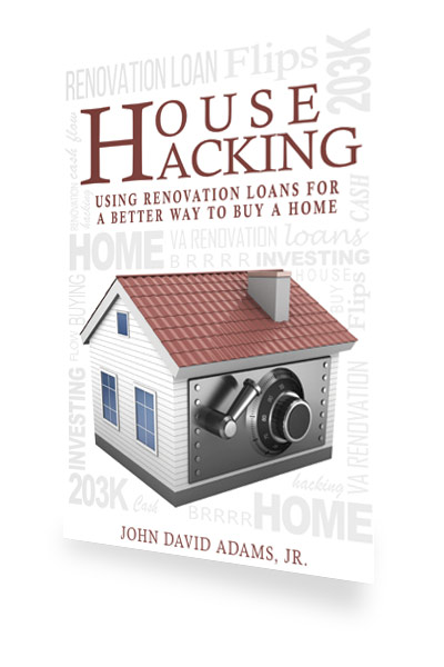 book cover house hacking, rti publishing