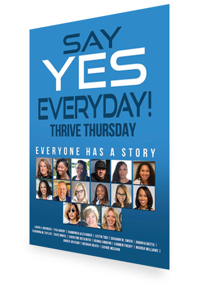 book slide say yes everyday thrive thursday, rti publishing