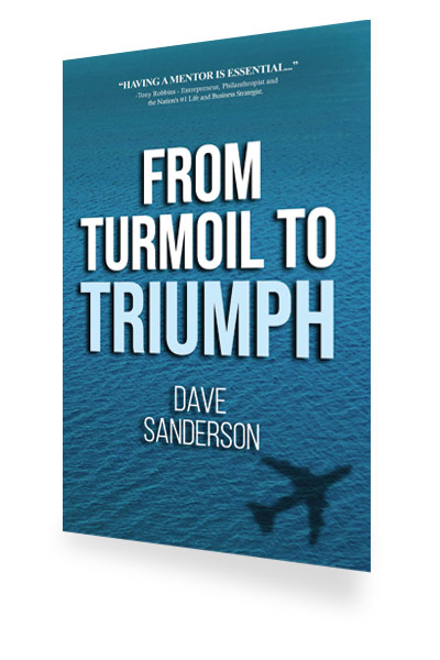 book slider from turmoil to triumph by dave sanderson, rti publishing